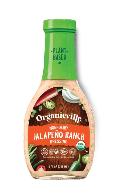 Organicville Non-Dairy Jalapeno Ranch Dressing