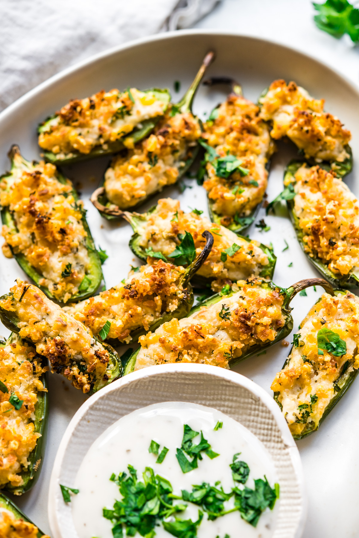 Ranch Jalapeno Poppers Recipe | Organicville Non-Dairy Ranch