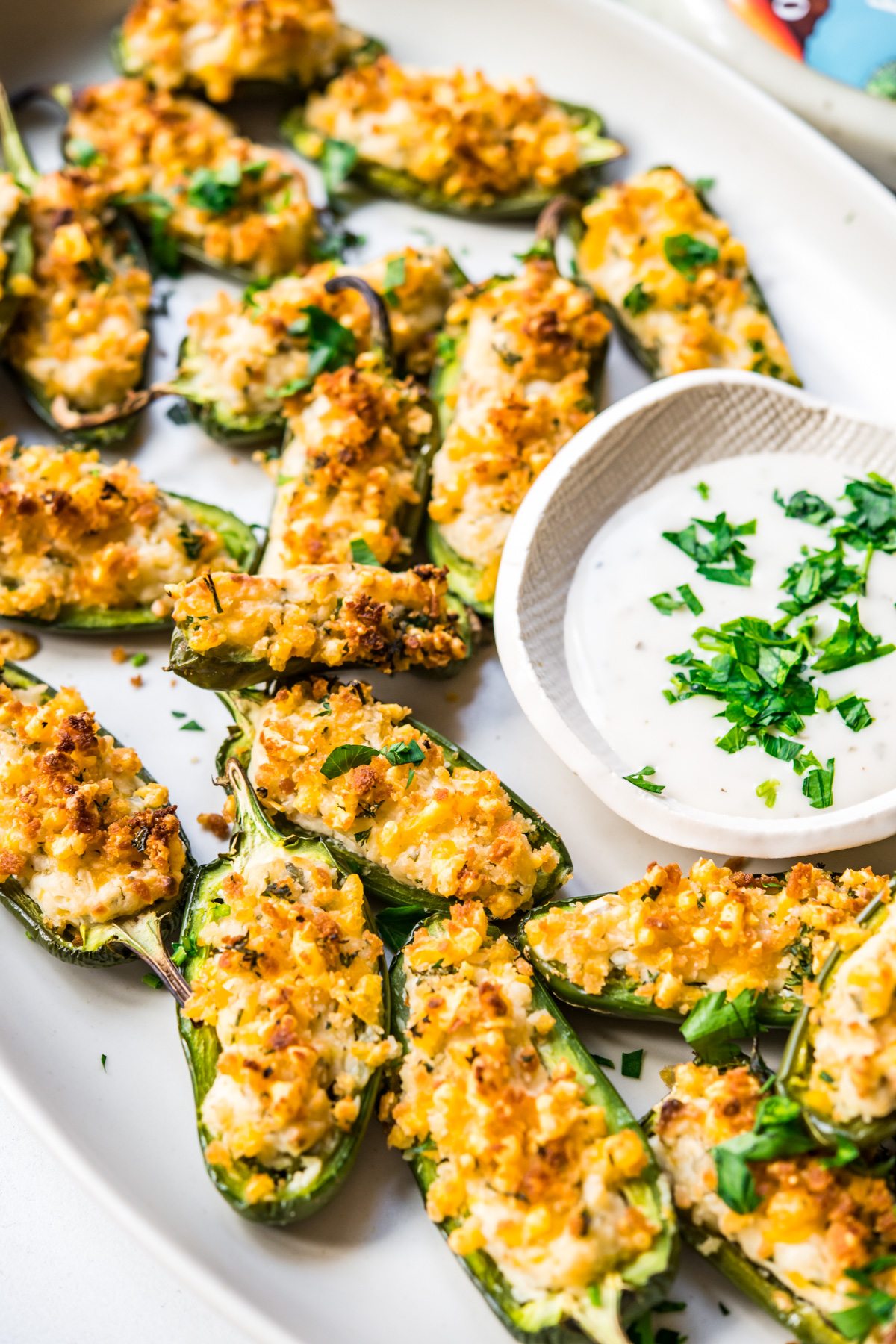 Ranch Jalapeno Poppers Recipe | Organicville Non-Dairy Ranch