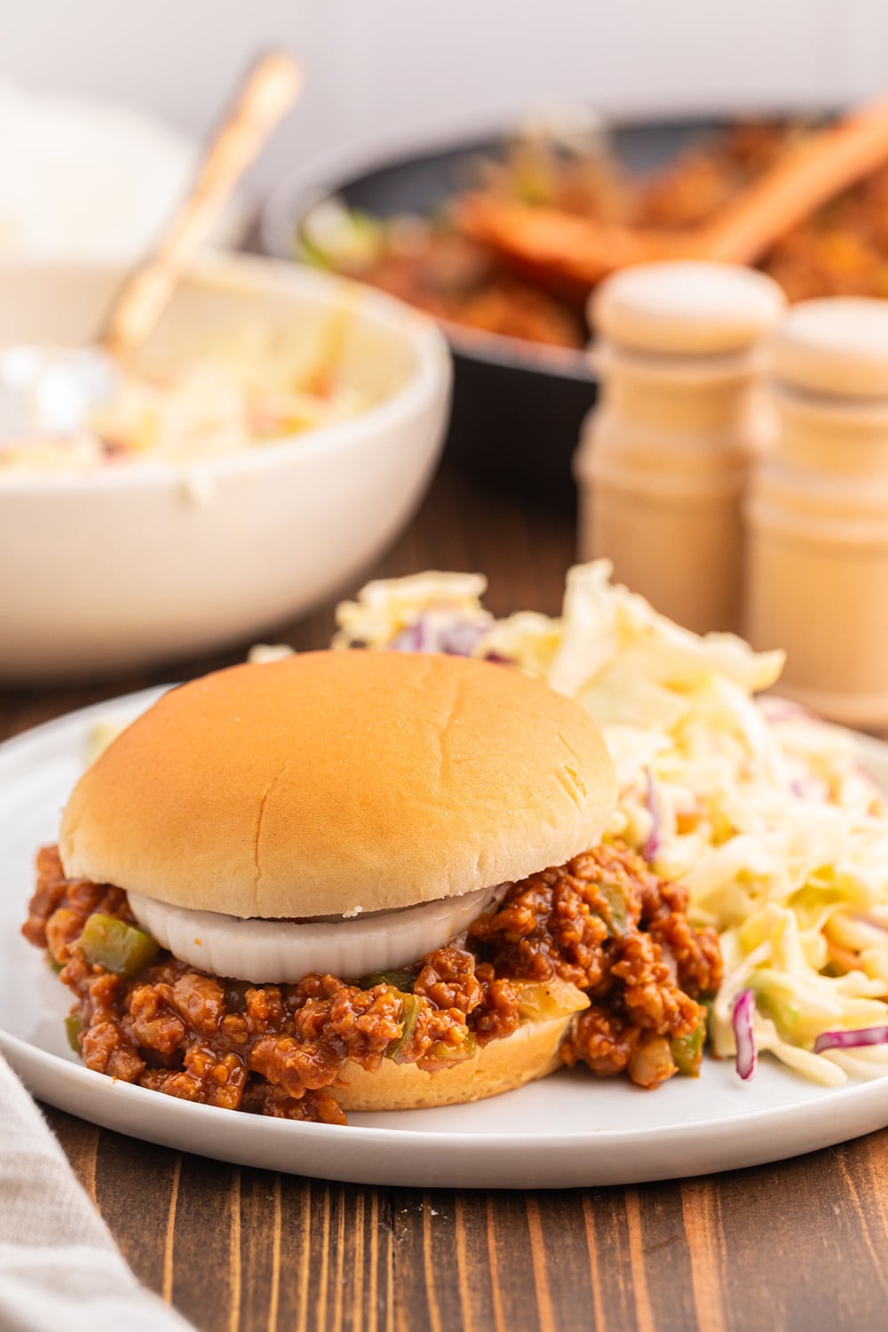 Vegan Sloppy Joes are perfect for casual get-togethers or family dinners