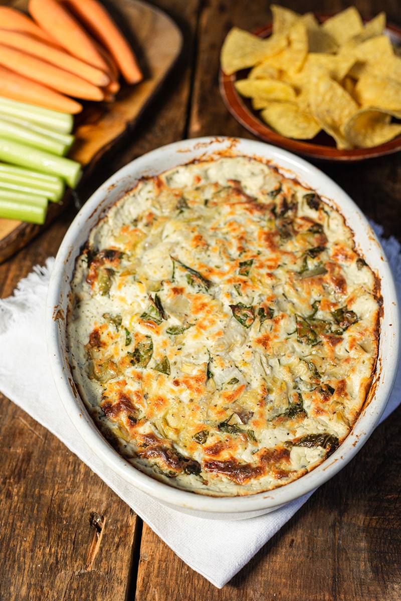 Spinach and Artichoke Ranch Dip